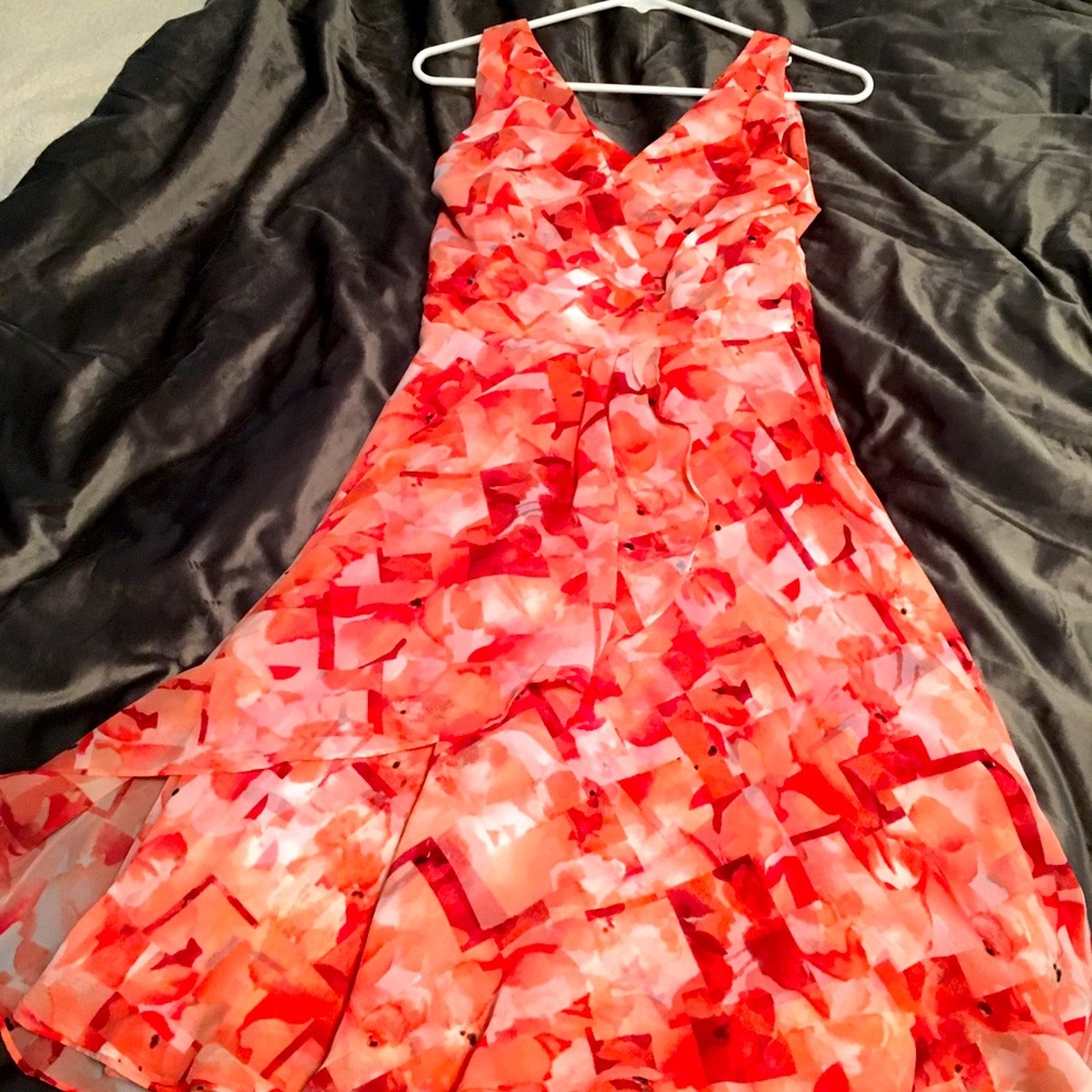 WHBM Poppy print dress!